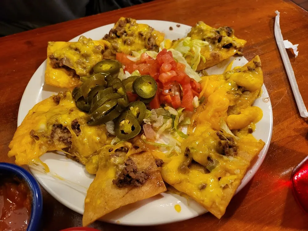 Bean & Cheese Nachos