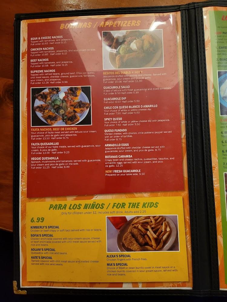 Las Palmas - Menu Scan 3